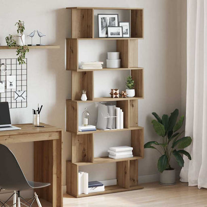 Book Cabinet/Room Divider 80x24x192 cm Artisan oak