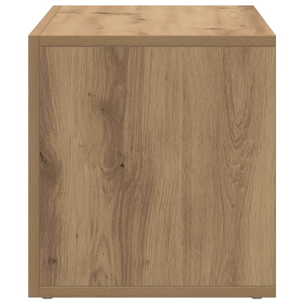 vidaXL LP Storage Box Artisan Oak 69.5x34x36 cm Engineered Wood 5