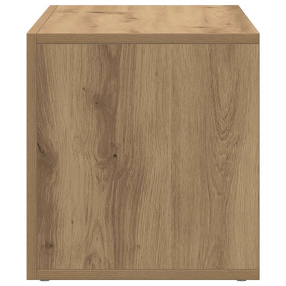 vidaXL LP Storage Box Artisan Oak 69.5x34x36 cm Engineered Wood 5