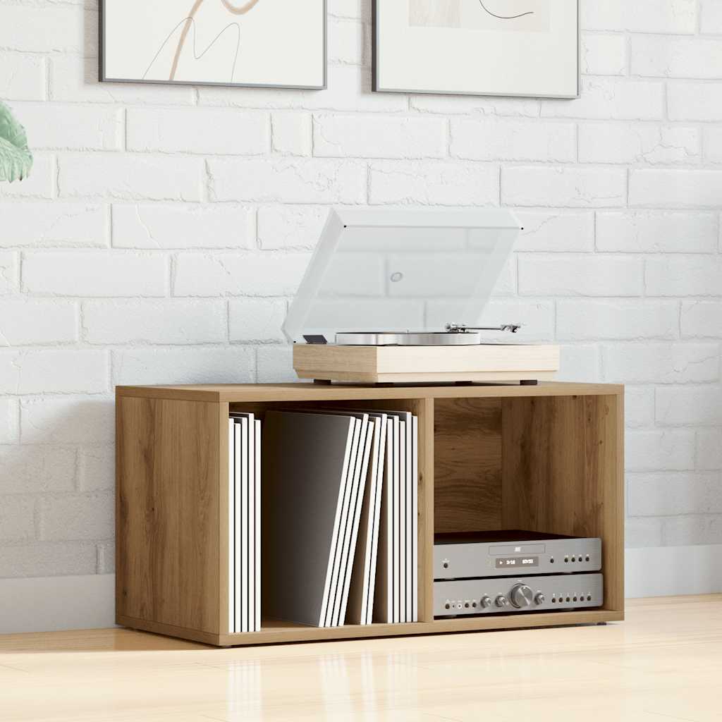 vidaXL LP Storage Box Artisan Oak 69.5x34x36 cm Engineered Wood 1