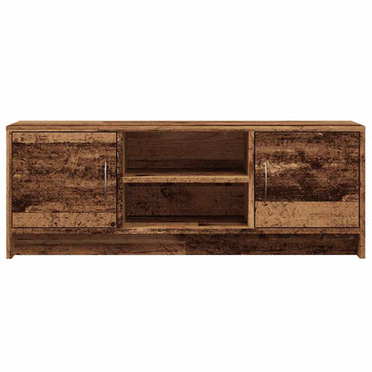 vidaXL TV Cabinet Old Wood 102x30x37.5 cm Engineered Wood 4