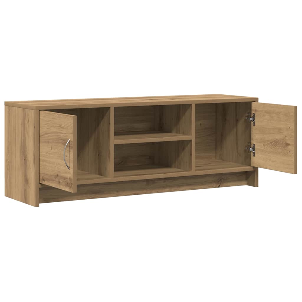vidaXL TV Cabinet Artisan Oak 102x30x37.5 cm Engineered Wood 5