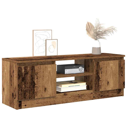 vidaXL TV Cabinet Old Wood 102x30x36 cm Engineered Wood 1