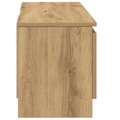 vidaXL TV Cabinet Artisan Oak 102x30x36 cm Engineered Wood 5