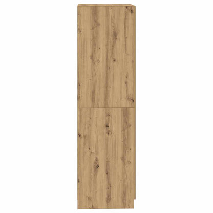 vidaXL Wardrobe Artisan Oak 80x52x180 cm Engineered Wood 5