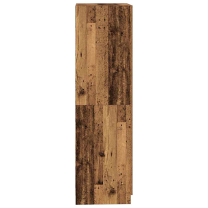 vidaXL Wardrobe Old Wood 90x52x200 cm Engineered Wood 5