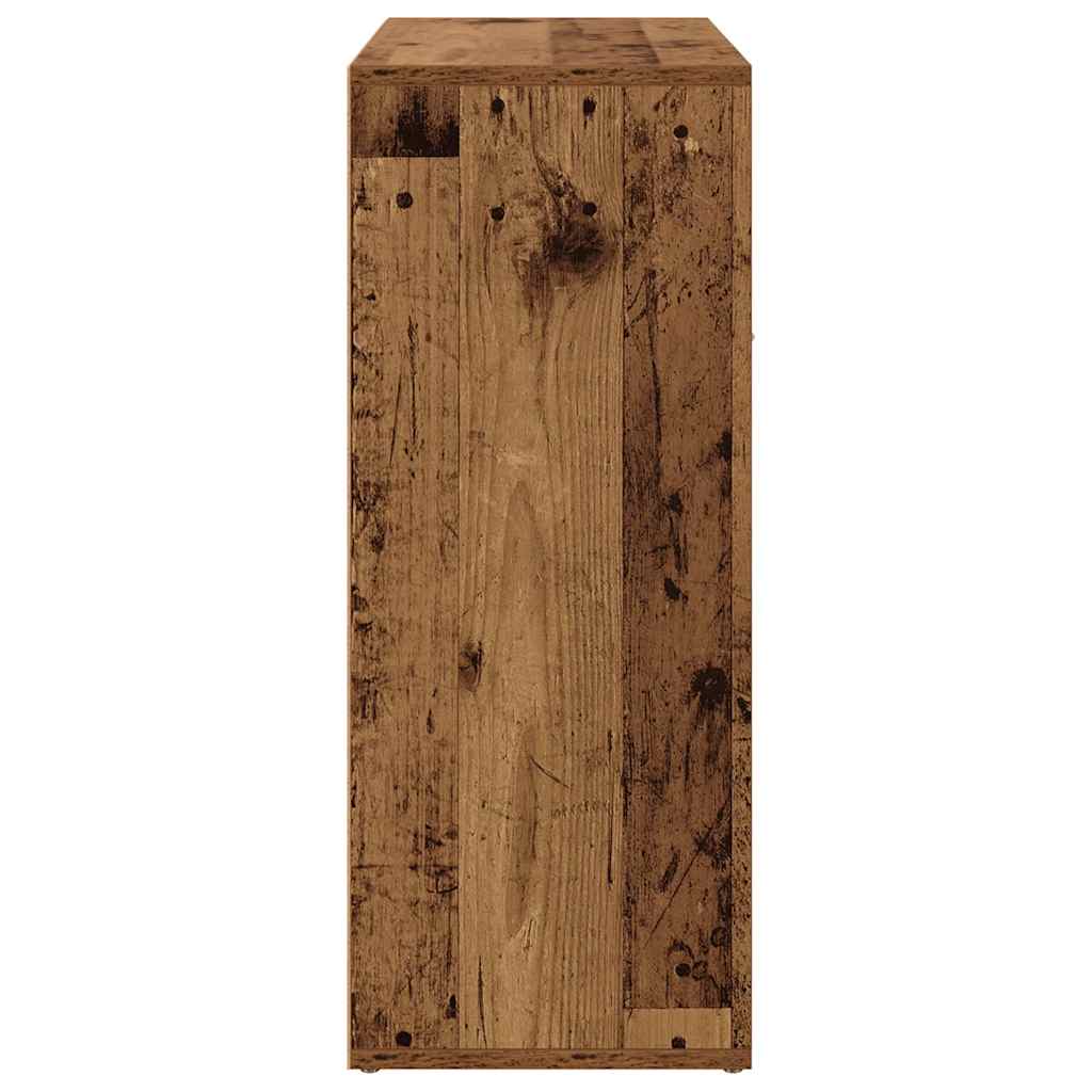 vidaXL Sideboard Old Wood 60x30x75 cm Engineered Wood 6