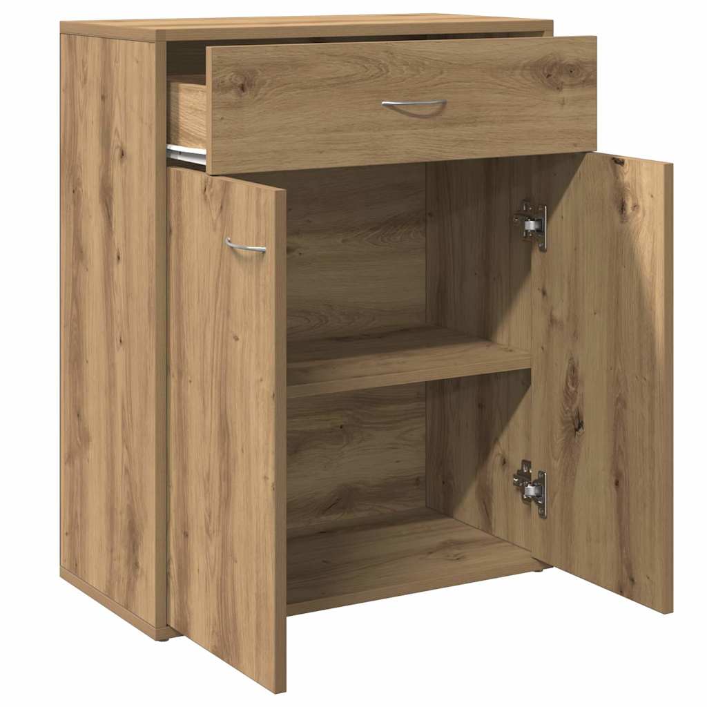vidaXL Sideboard Artisan Oak 60x30x75 cm Engineered Wood 2