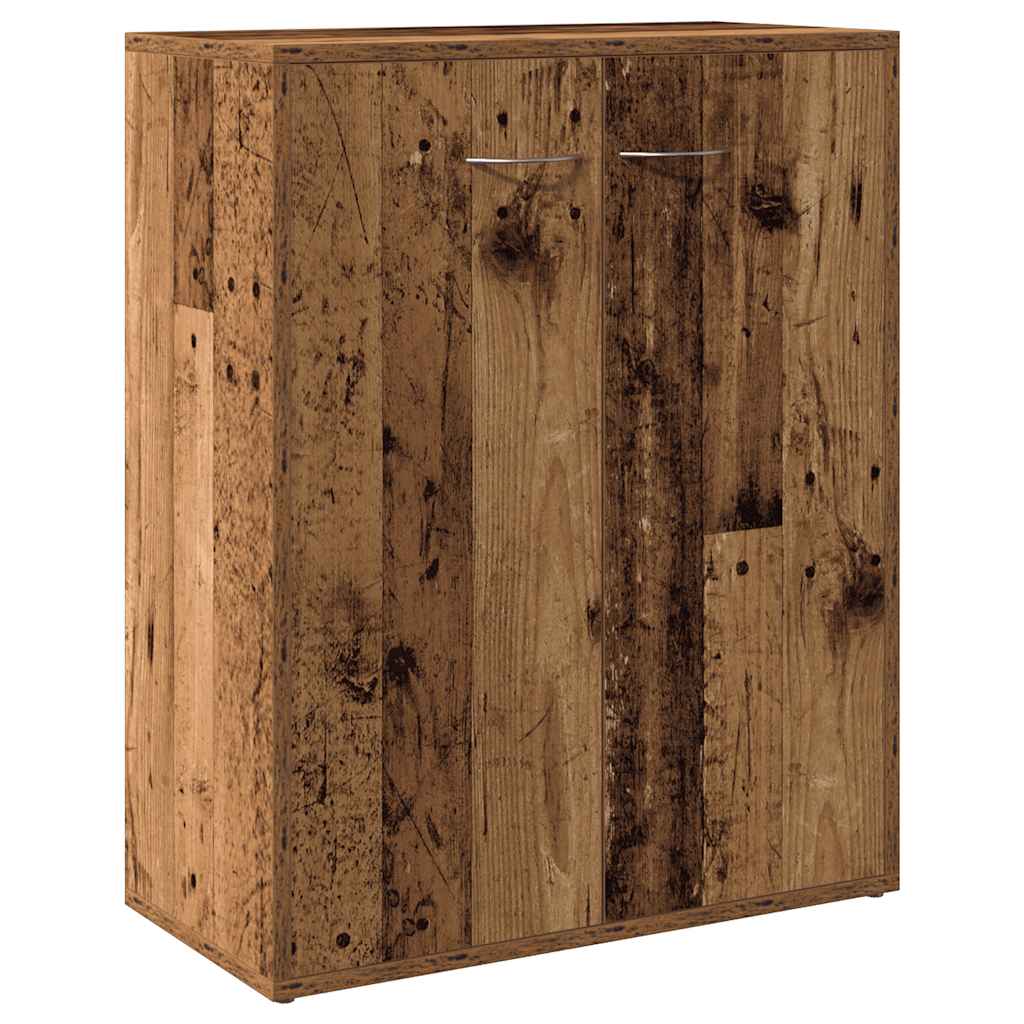 vidaXL Sideboard Old Wood 60x30x75 cm Engineered Wood 2