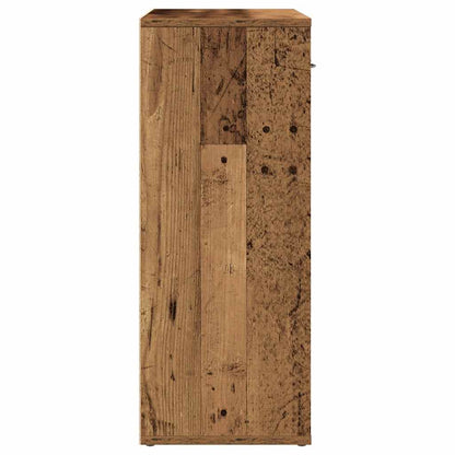 vidaXL Sideboard Old Wood 60x30x75 cm Engineered Wood 6