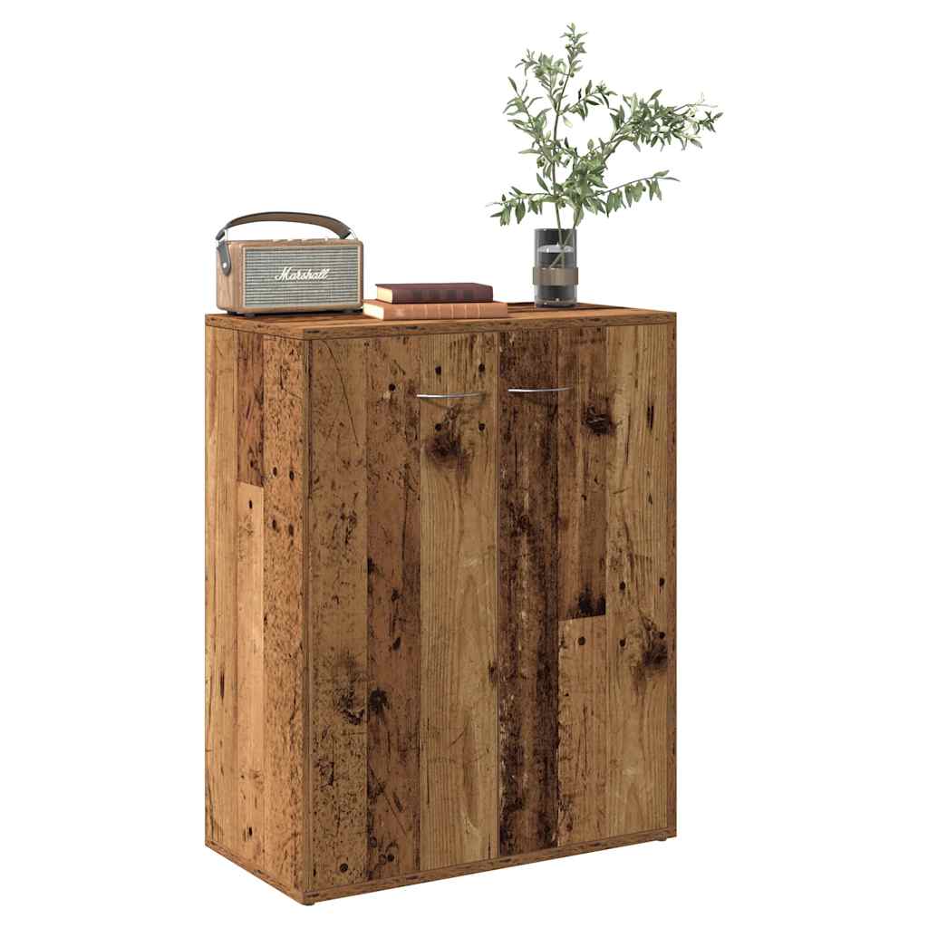vidaXL Sideboard Old Wood 60x30x75 cm Engineered Wood 1