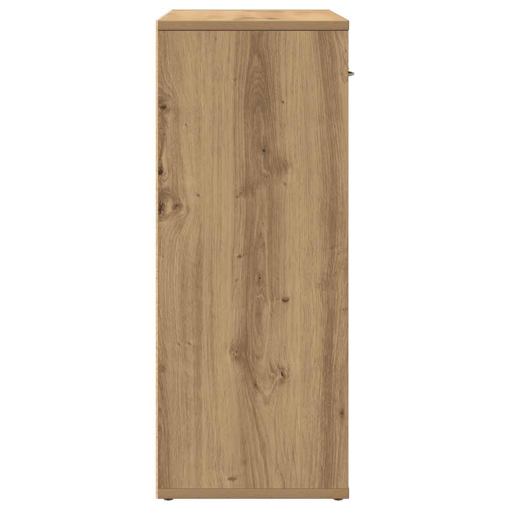 vidaXL Sideboard Artisan Oak 60x30x75 cm Engineered Wood 5
