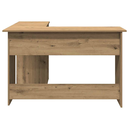 L-Shaped Corner Desk 120x140x75 cm Engineered Wood Artisan oak