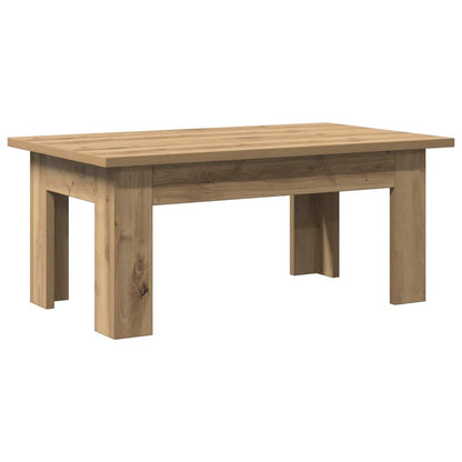 vidaXL Coffee Table Artisan Oak 100x60x42 cm Engineered Wood 2