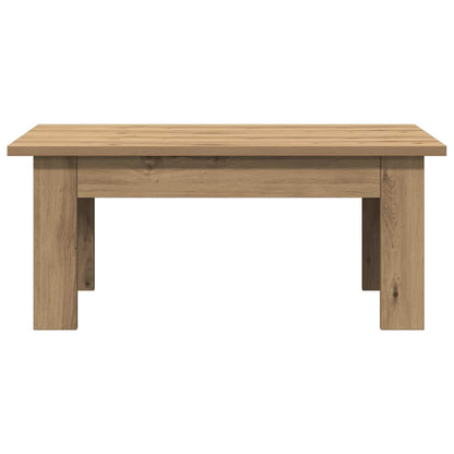 vidaXL Coffee Table Artisan Oak 100x60x42 cm Engineered Wood 4