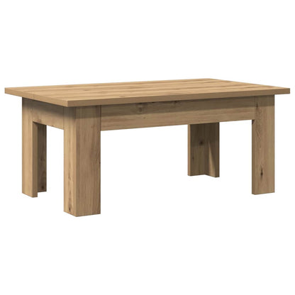 vidaXL Coffee Table Artisan Oak 100x60x42 cm Engineered Wood 6