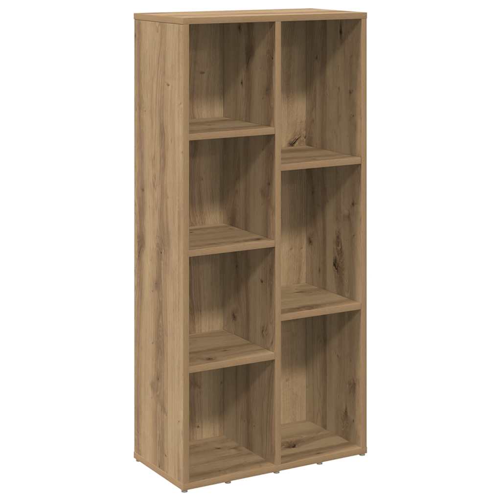 vidaXL Book Cabinet Artisan Oak 50x25x104 cm 2