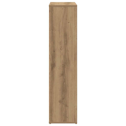 vidaXL Book Cabinet Artisan Oak 50x25x104 cm 6