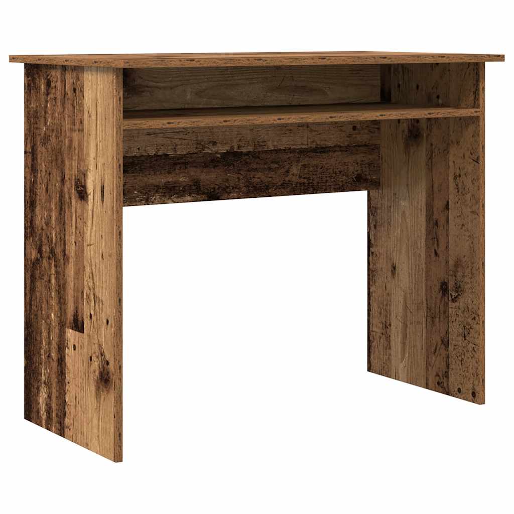 vidaXL Desk Old Wood 90x50x74 cm Engineered Wood 2