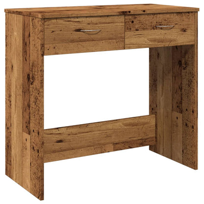 vidaXL Desk Old Wood 80x40x75 cm Engineered Wood 2