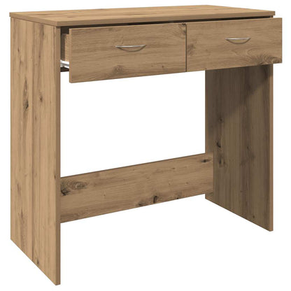 vidaXL Desk Artisian Oak 80x40x75 cm Engineered Wood 5