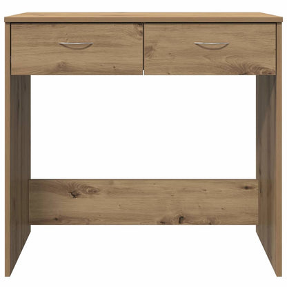 vidaXL Desk Artisian Oak 80x40x75 cm Engineered Wood 6