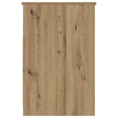 vidaXL Drawer Cabinet Artisan Oak 40x50x76 cm Engineered Wood 6
