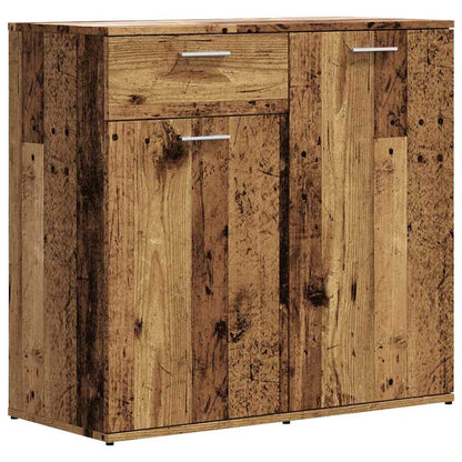 vidaXL Sideboard Old Wood 80x36x75 cm Engineered Wood 2