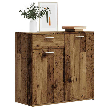 vidaXL Sideboard Old Wood 80x36x75 cm Engineered Wood 3