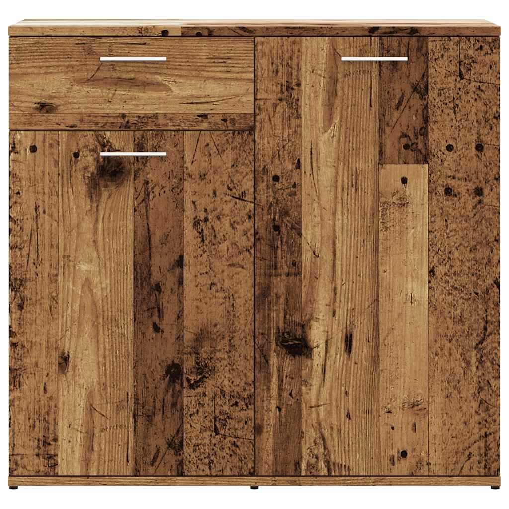 vidaXL Sideboard Old Wood 80x36x75 cm Engineered Wood 4