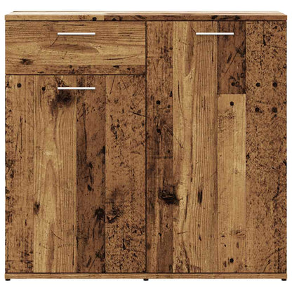 vidaXL Sideboard Old Wood 80x36x75 cm Engineered Wood 4
