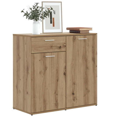 vidaXL Sideboard Artisan Oak 80x36x75 cm Engineered Wood 3