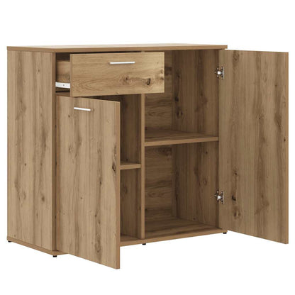 vidaXL Sideboard Artisan Oak 80x36x75 cm Engineered Wood 4