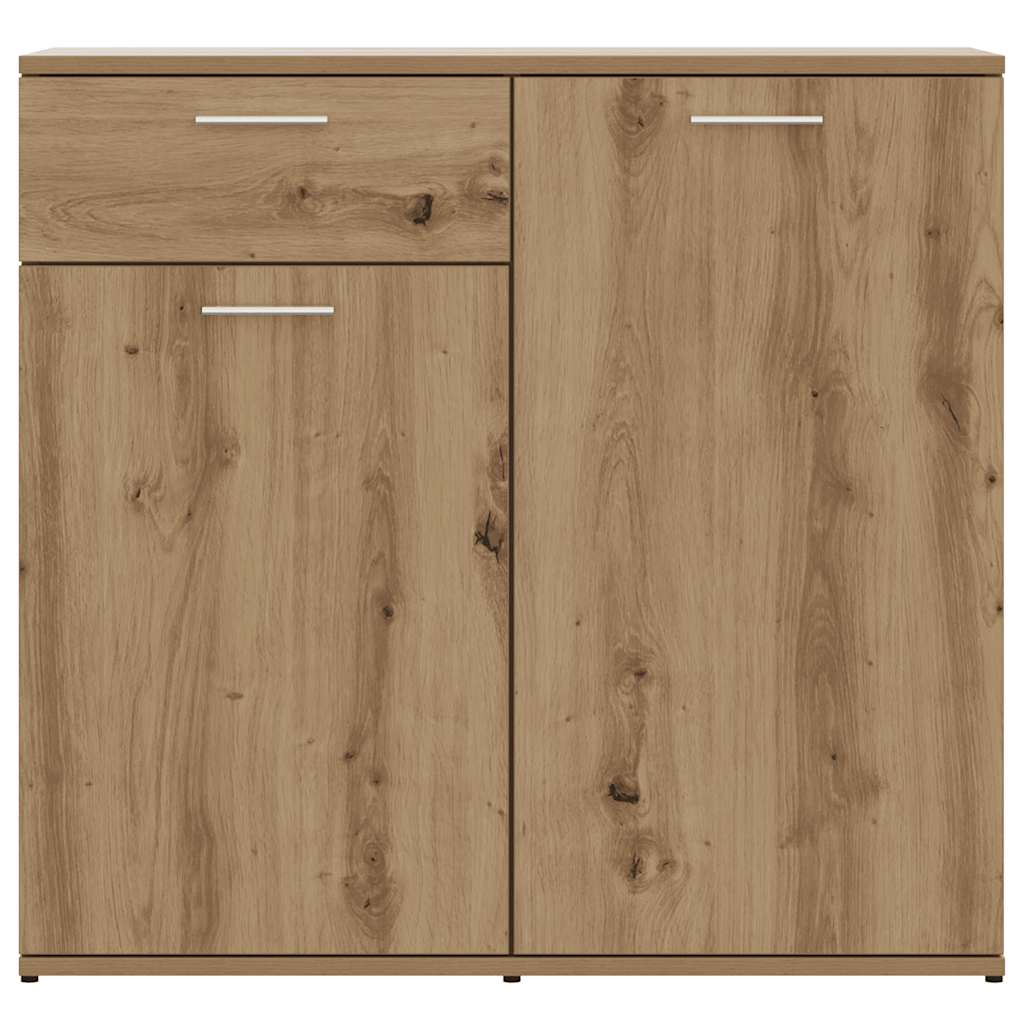vidaXL Sideboard Artisan Oak 80x36x75 cm Engineered Wood 5