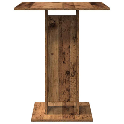 vidaXL Bistro Table Old Wood 60x60x75 cm Engineered Wood 4