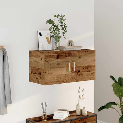 vidaXL Wall Cabinet Old Wood 80x39x40 cm Engineered Wood 3