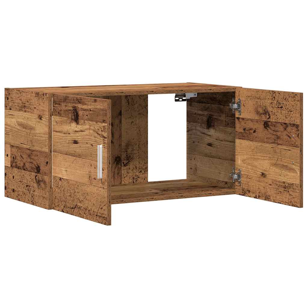 vidaXL Wall Cabinet Old Wood 80x39x40 cm Engineered Wood 5