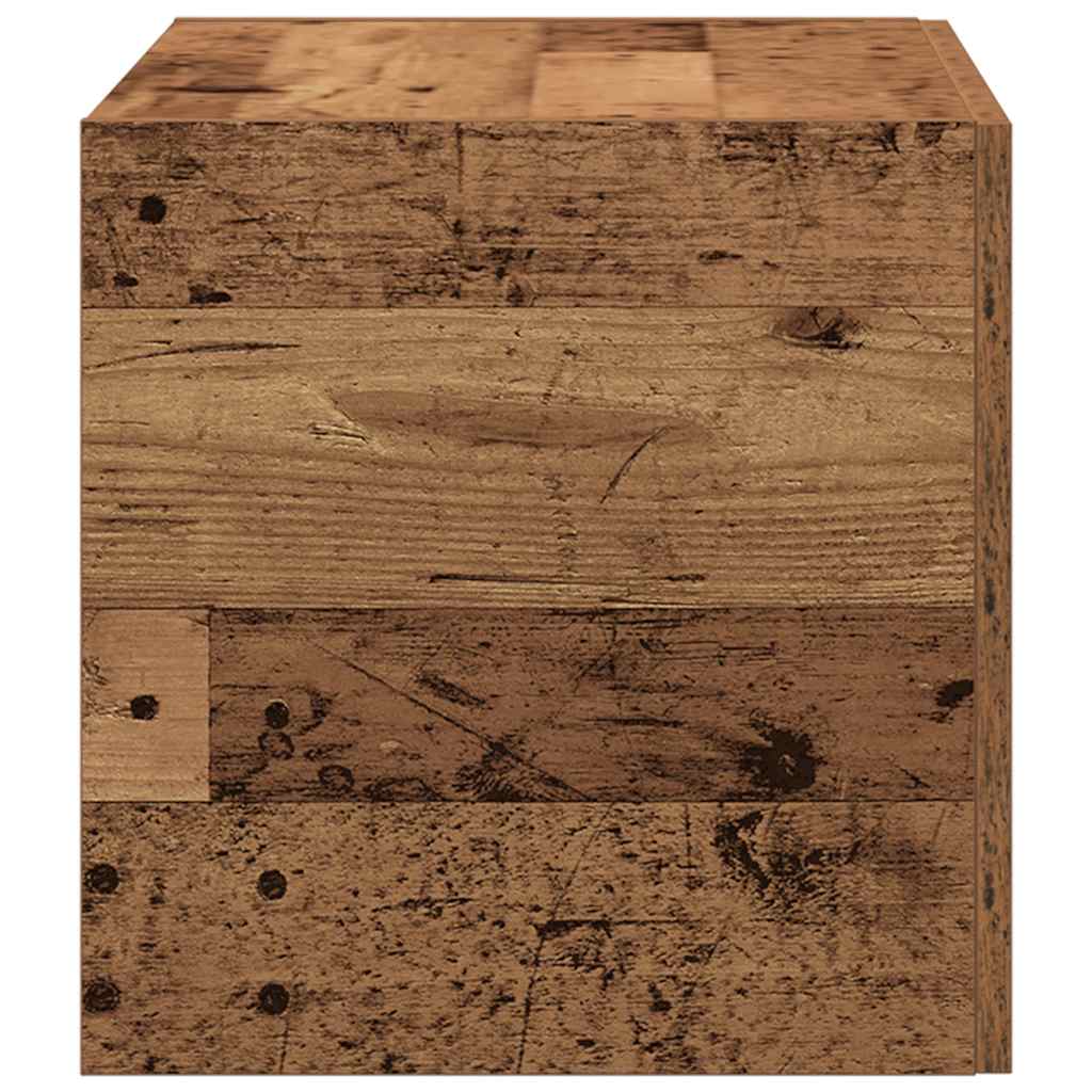 vidaXL Wall Cabinet Old Wood 80x39x40 cm Engineered Wood 6