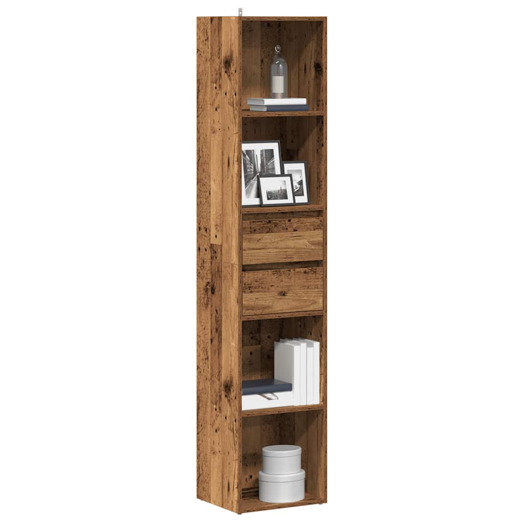 vidaXL Book Cabinet 36x30x171 cm Engineered Wood