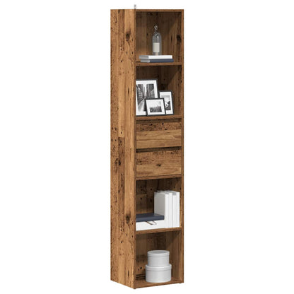 vidaXL Book Cabinet 36x30x171 cm Engineered Wood
