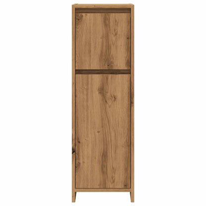 vidaXL Bathroom Cabinet Artisan Oak 30x30x95 cm Engineered Wood 4