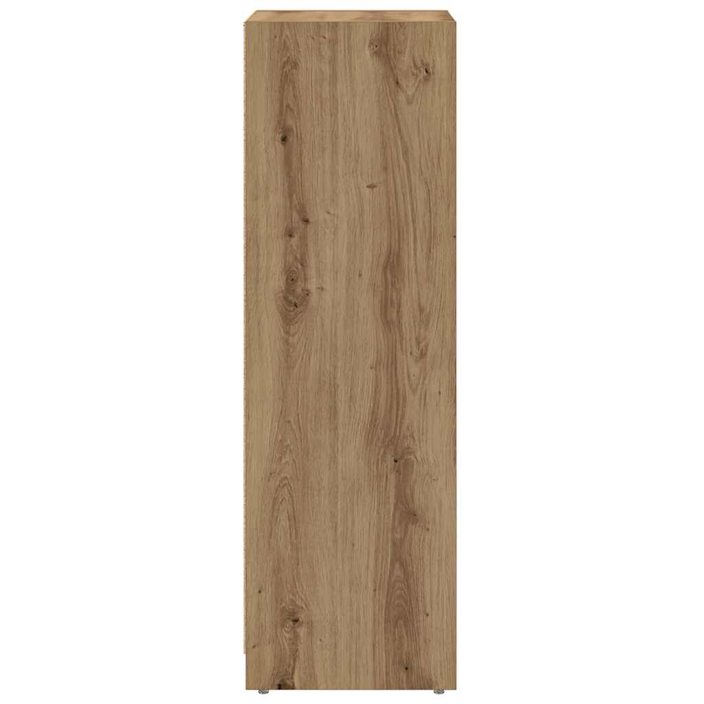 vidaXL Bathroom Cabinet Artisan Oak 30x30x95 cm Engineered Wood 5