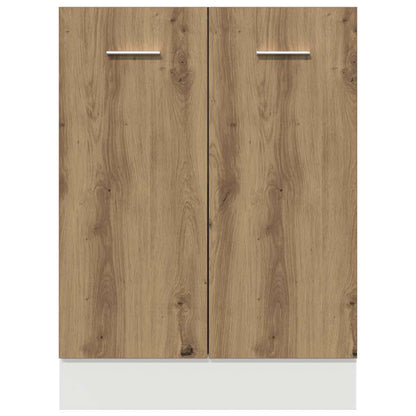 vidaXL Bottom Cabinet Lyon Artisan Oak 60x46x81.5 cm Engineered Wood 5