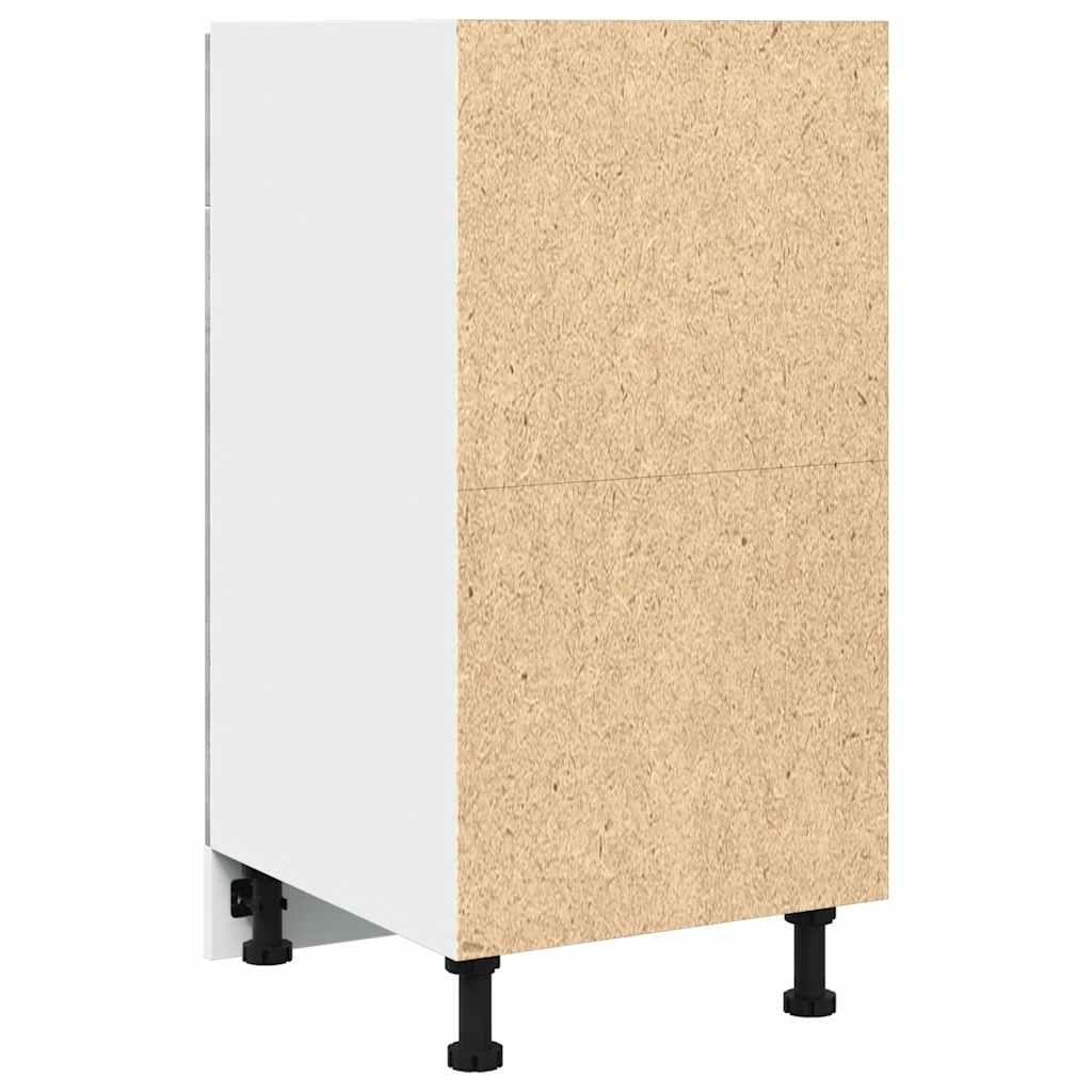 vidaXL Drawer Bottom Cabinet Lyon Concrete Grey 40x46x81.5 cm Engineered Wood 6