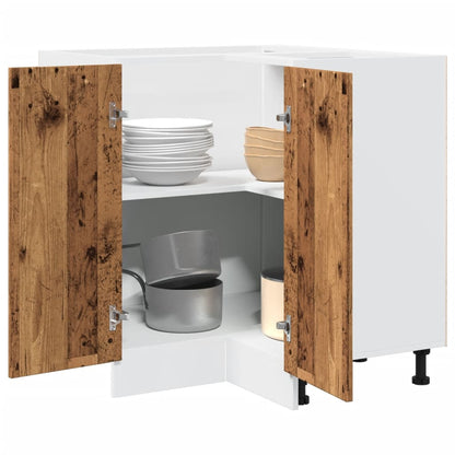 vidaXL Kitchen Base Cabinet "Lyon" Engineered Wood Old Wood