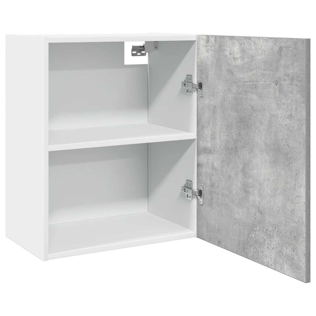 vidaXL Hanging Cabinet Lyon Concrete Grey 50x31x60 cm Engineered Wood 5