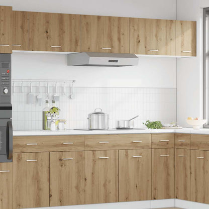 vidaXL Hanging Cabinet Lyon Artisan Oak 60x31x40 cm Engineered Wood 3