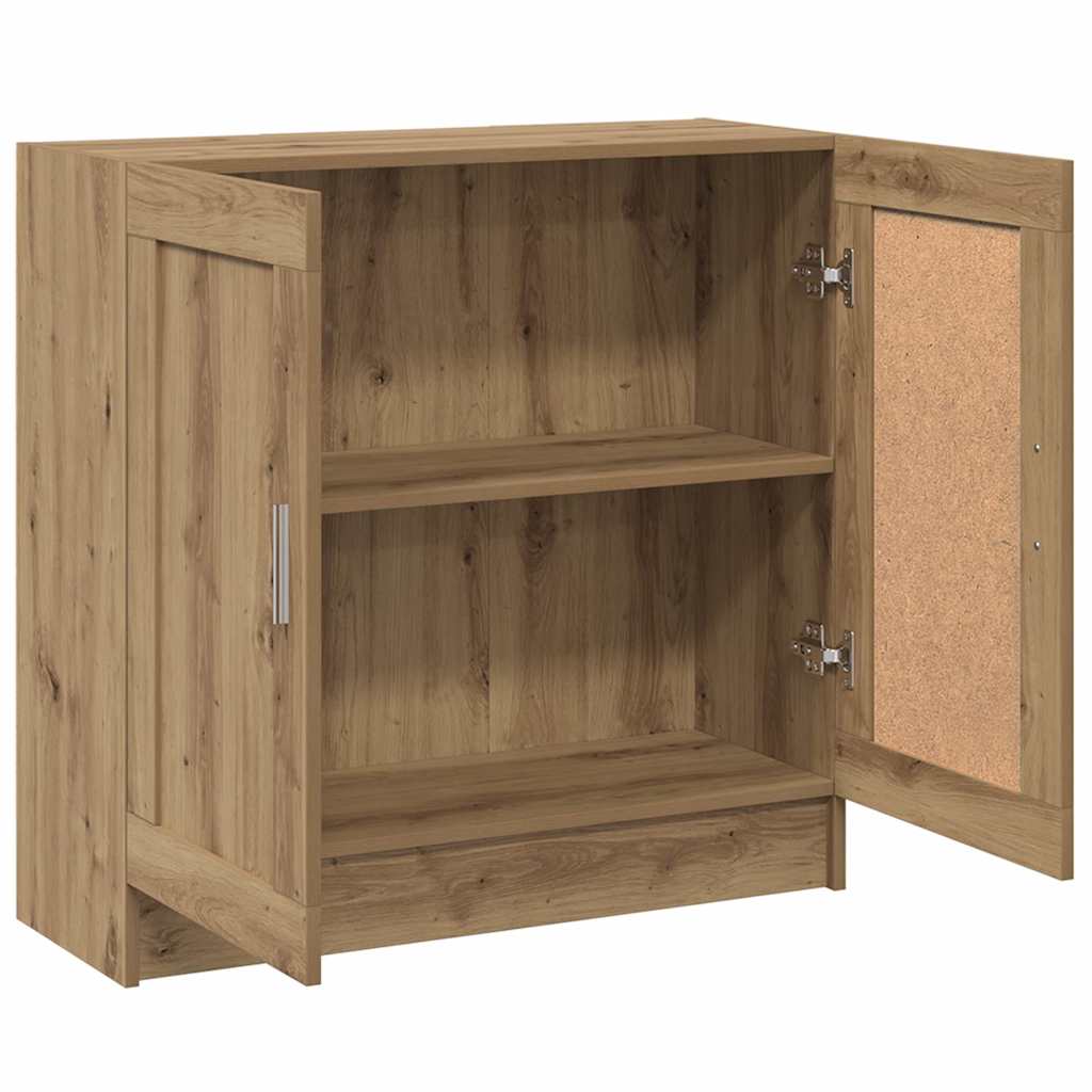 vidaXL Book Cabinet Artisan Oak 82,5x30,5x80 cm Engineered Wood 5