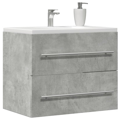 vidaXL Sink Cabinet Concrete Grey 60x38.5x48 cm Engineered Wood 1