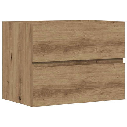 vidaXL Bathroom Cabinet Artisan Oak 60x38.5x45 cm Engineered Wood 2